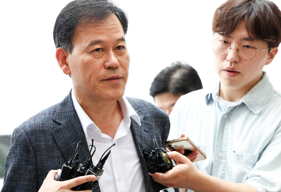 종합특검 피의자 출석하는 윤한홍 국민의힘 의원