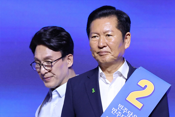 김민석 "변화 대한 기대" 정청래 "공세 속 선전"…송영길 "반전 이룰 것"