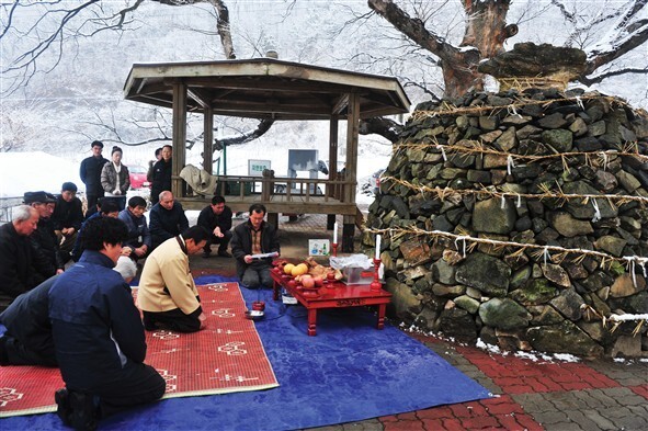 '옥천 마을 탑제' 도 무형유산 지정 예고…첫 공동체 종목