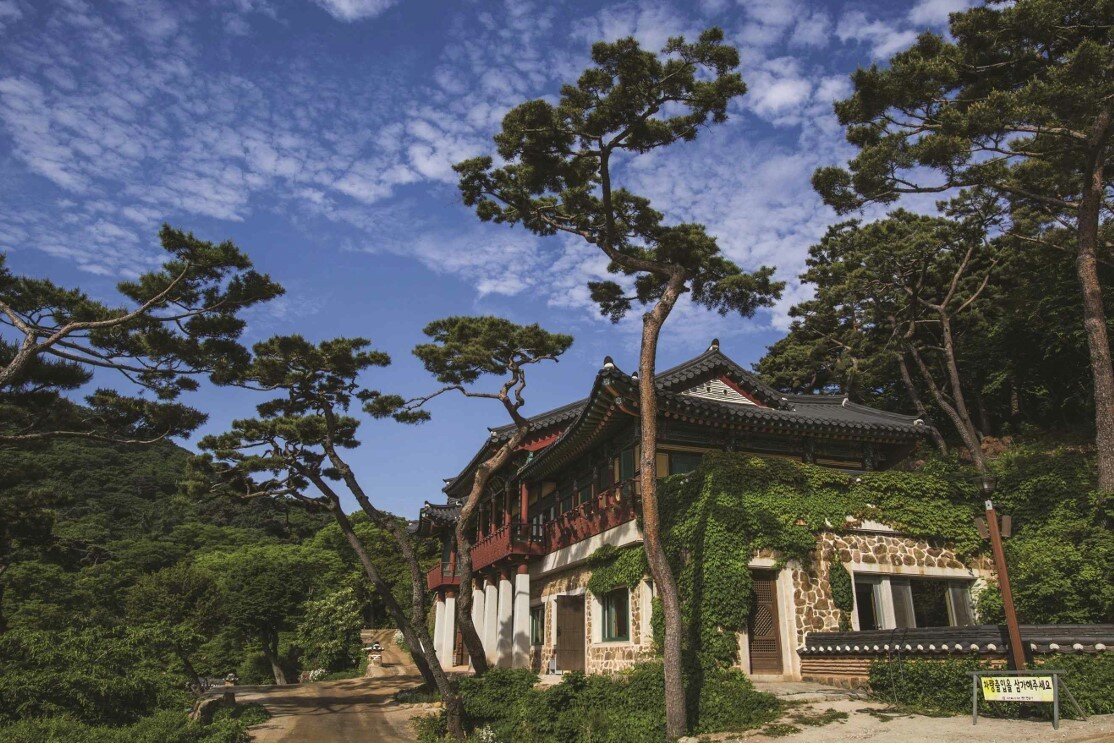 본문 이미지 - 강화 정족산 전등사 일원 '전등사 사찰림'(국가유산청 제공)