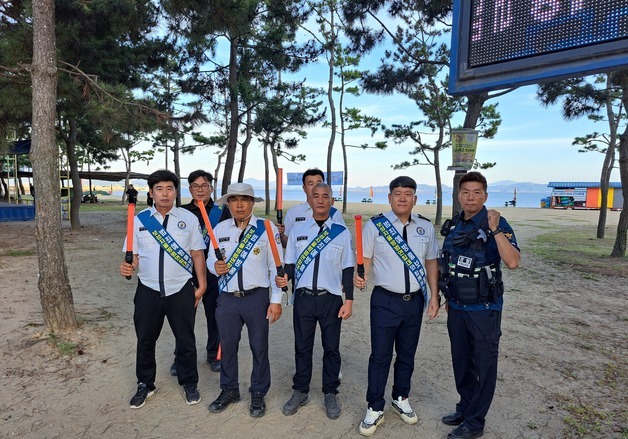 보성경찰, 율포해수욕장 야간 합동순찰…불법촬영도 점검