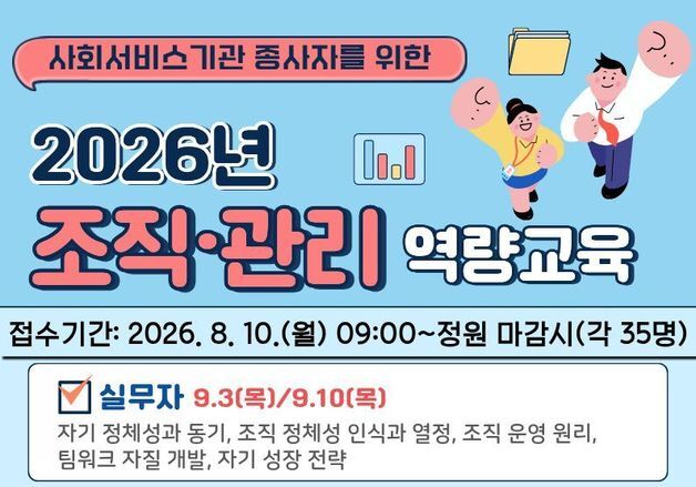전북사회서비스원, 직급별 맞춤형 '조직·관리 역량 교육'