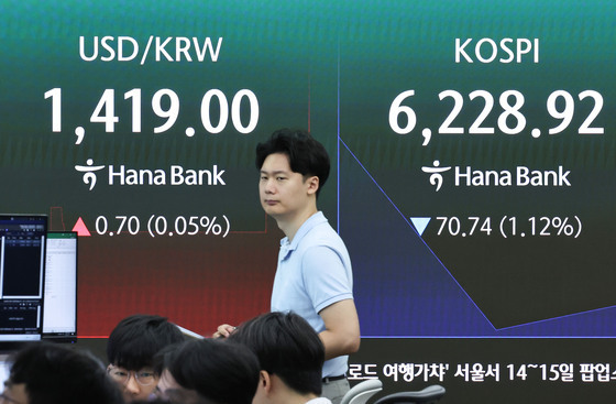 호르무즈 협상 난항·유가 급등…달러·원 환율 1410원대 후반 거래