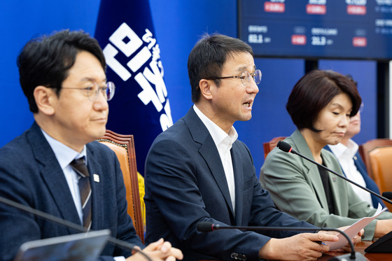 한병도 민주당 대표 직무대행 겸 원내대표 모두 발언