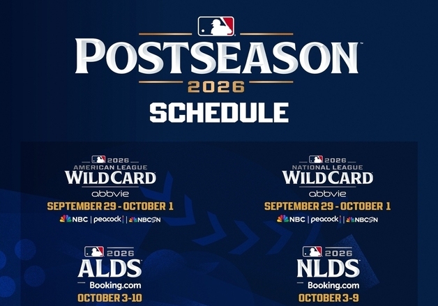MLB 가을야구 내달 30일 플레이볼…월드시리즈는 10월24일부터