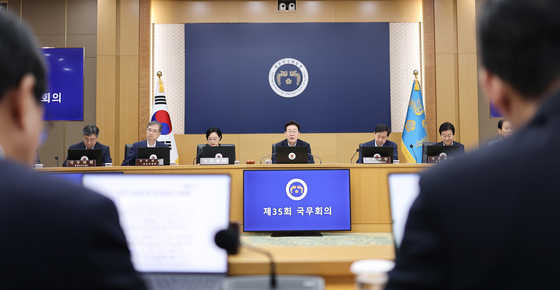 국무회의 발언하는 이재명 대통령
