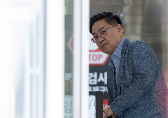 종합특검 도착한 이진우 전 수방사령관