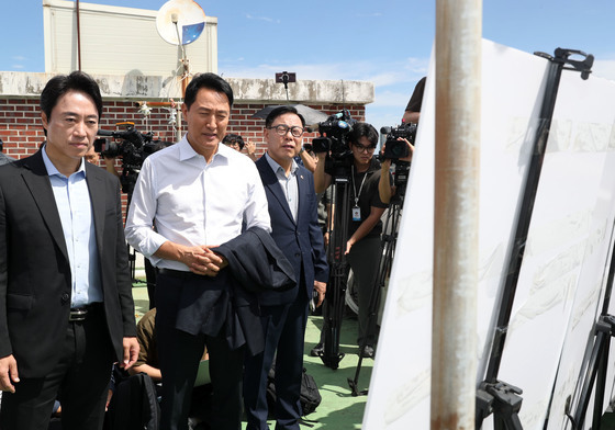 민간정비사업 현장 찾은 오세훈 시장