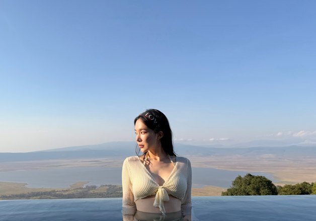 김나희, 결혼 앞두고 물오른 미모…비키니 속 글래머 몸매까지 [N샷]