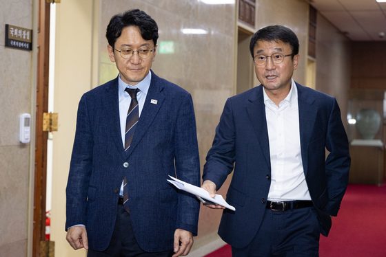 한병도·천준호, 조정식 국회의장 찾아 본회의 개최 요구