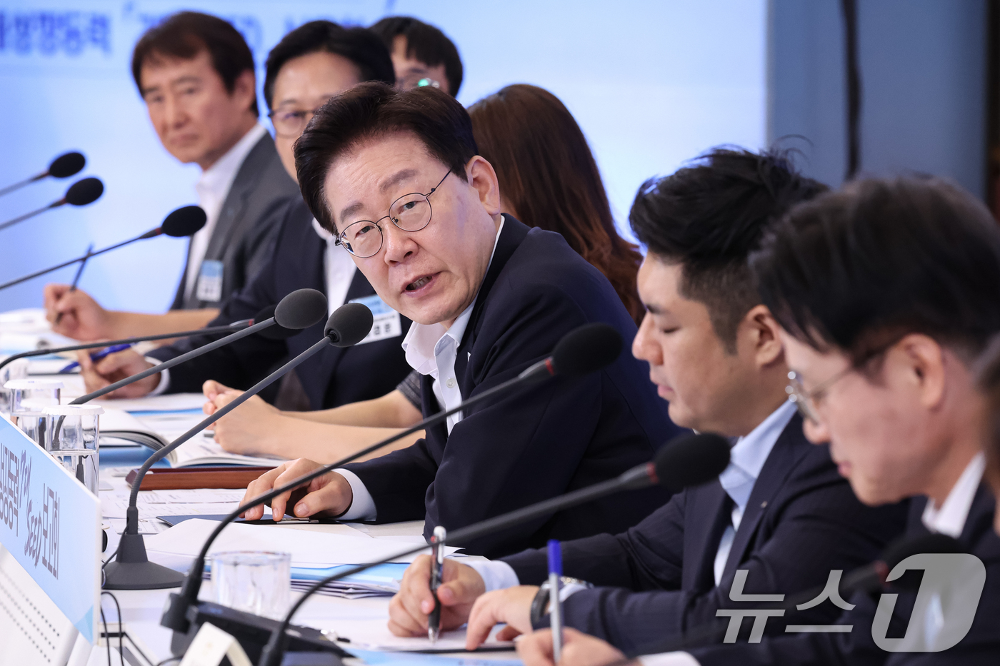 (서울=뉴스1) 허경 기자 = 이재명 대통령이 12일 청와대에서 열린 미래성장동력 7대SEED 보고회에서 발언하고 있다. 2026.8.12/뉴스1