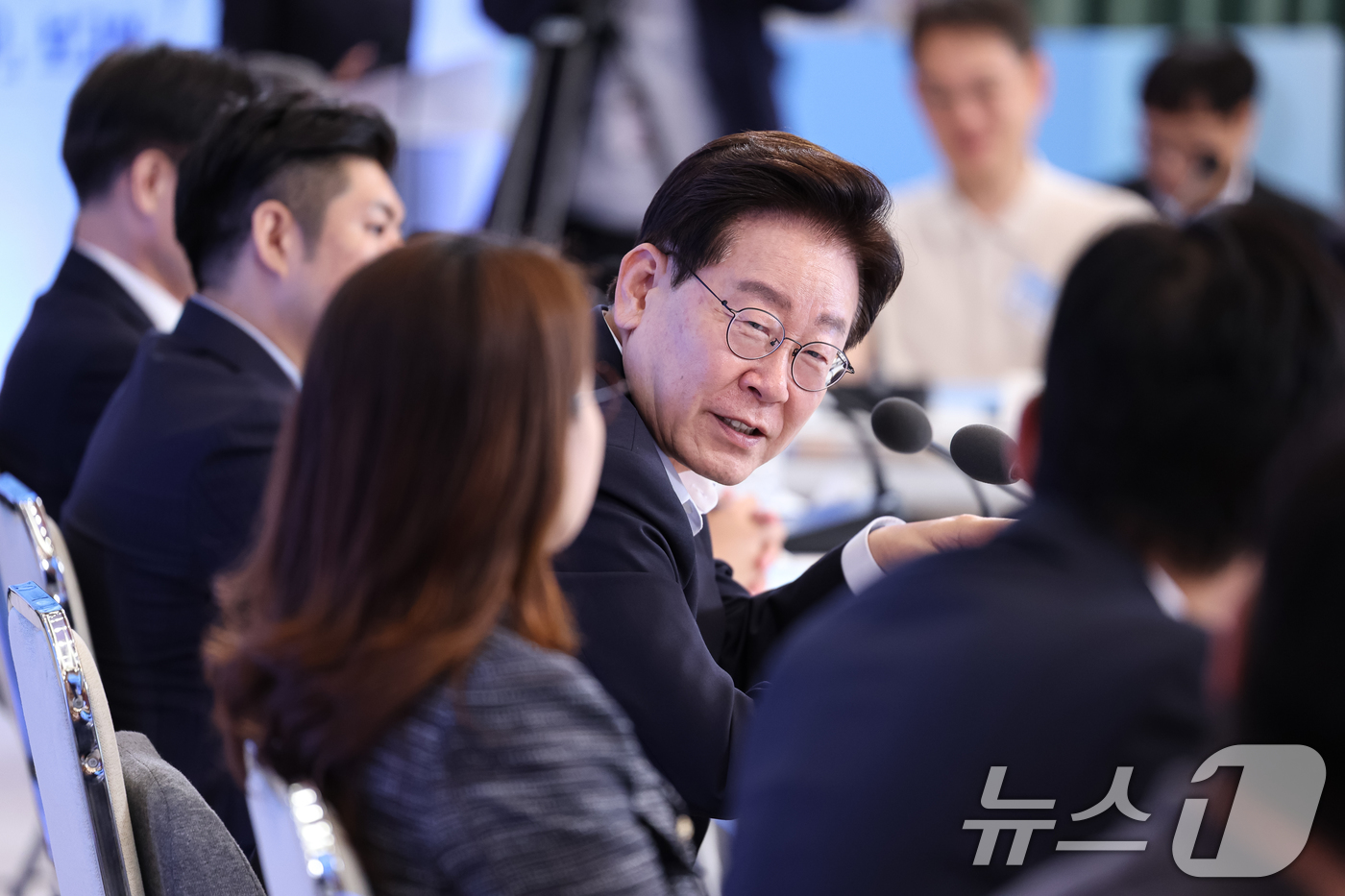 (서울=뉴스1) 허경 기자 = 이재명 대통령이 12일 청와대에서 열린 미래성장동력 7대SEED 보고회에서 발언하고 있다. 2026.8.12/뉴스1