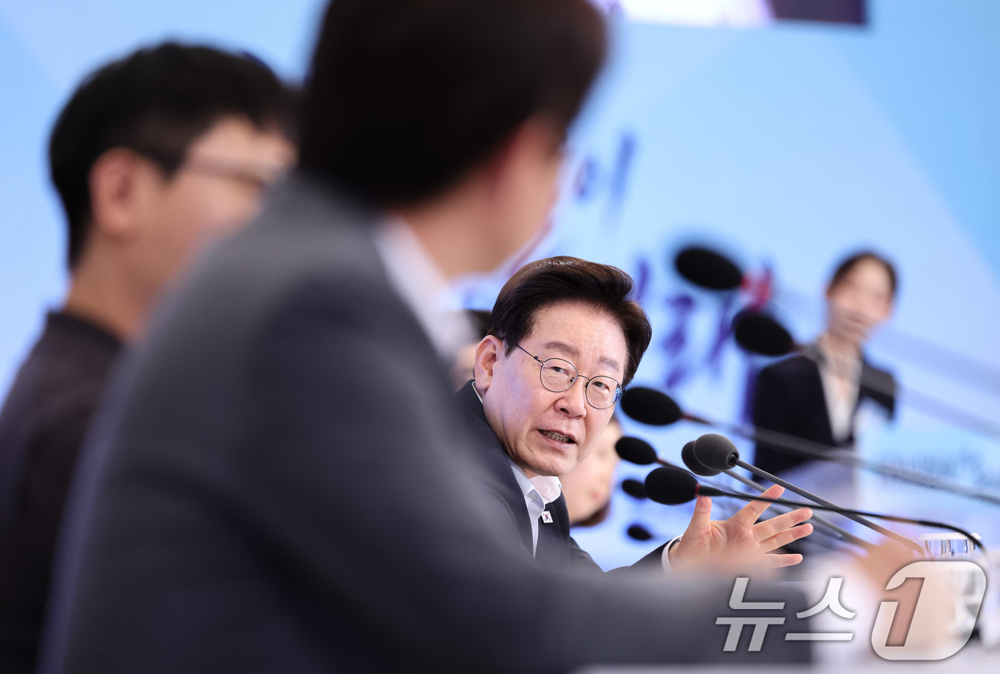 (서울=뉴스1) 허경 기자 = 이재명 대통령이 12일 청와대에서 열린 미래성장동력 7대SEED 보고회에서 발언하고 있다. 2026.8.12/뉴스1
