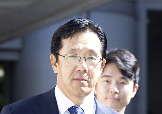 구속심사 마친 황유성 전 국군방첩사령관