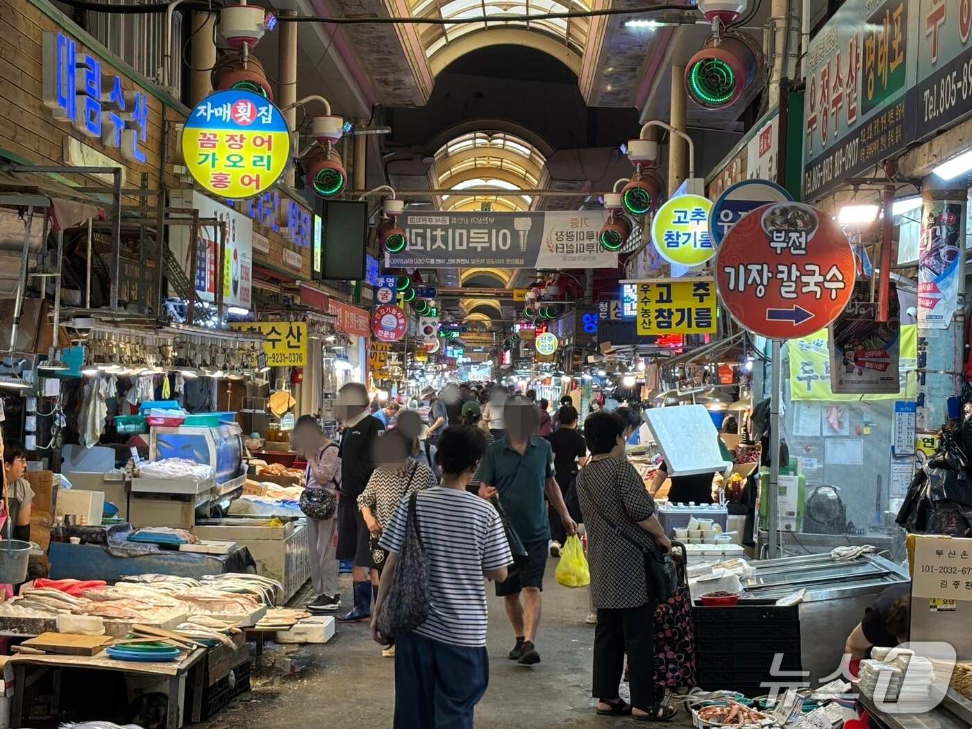 본문 이미지 - 12일 부전시장 모습 2026.8.12 ⓒ 뉴스1 홍윤 기자