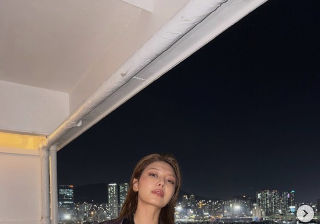'빌런' 변신한 소시 수영, 보이시한 패션도 '찰떡 소화' [N샷]