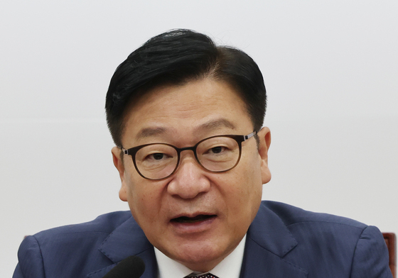 정점식 원내대표, 최고위 모두 발언
