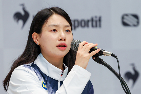 각오 밝히는 김유리