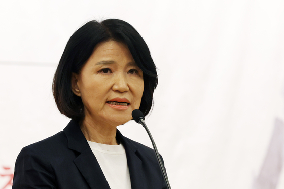 환영사 하는 이진숙 의원
