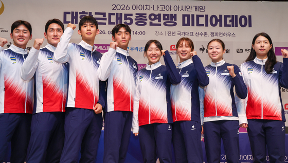 근대5종 대표팀 "후배들 눈에 독기 살벌…AG 금 4개 싹쓸이 목표"