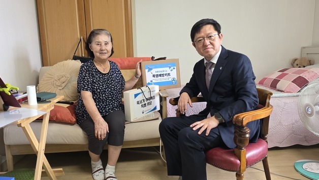 강원서부보훈지청, 폭염 취약 보훈대상자 현장점검·위문 진행