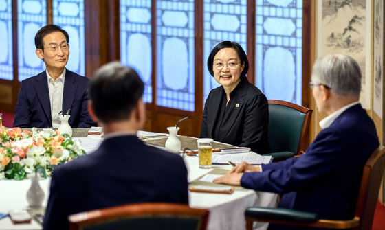 한성숙 총리, 적극행정 관련 오찬 간담회