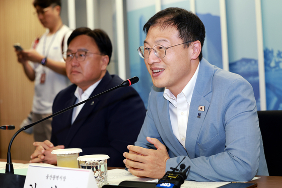김상욱 울산시장, 청와대서 '산업AX연구원' 설립 지원 요청