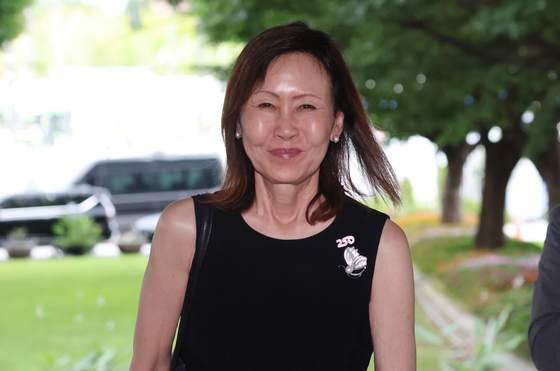 미셸 스틸 대사, 김정관 장관 면담 위해 정부서울청사 방문