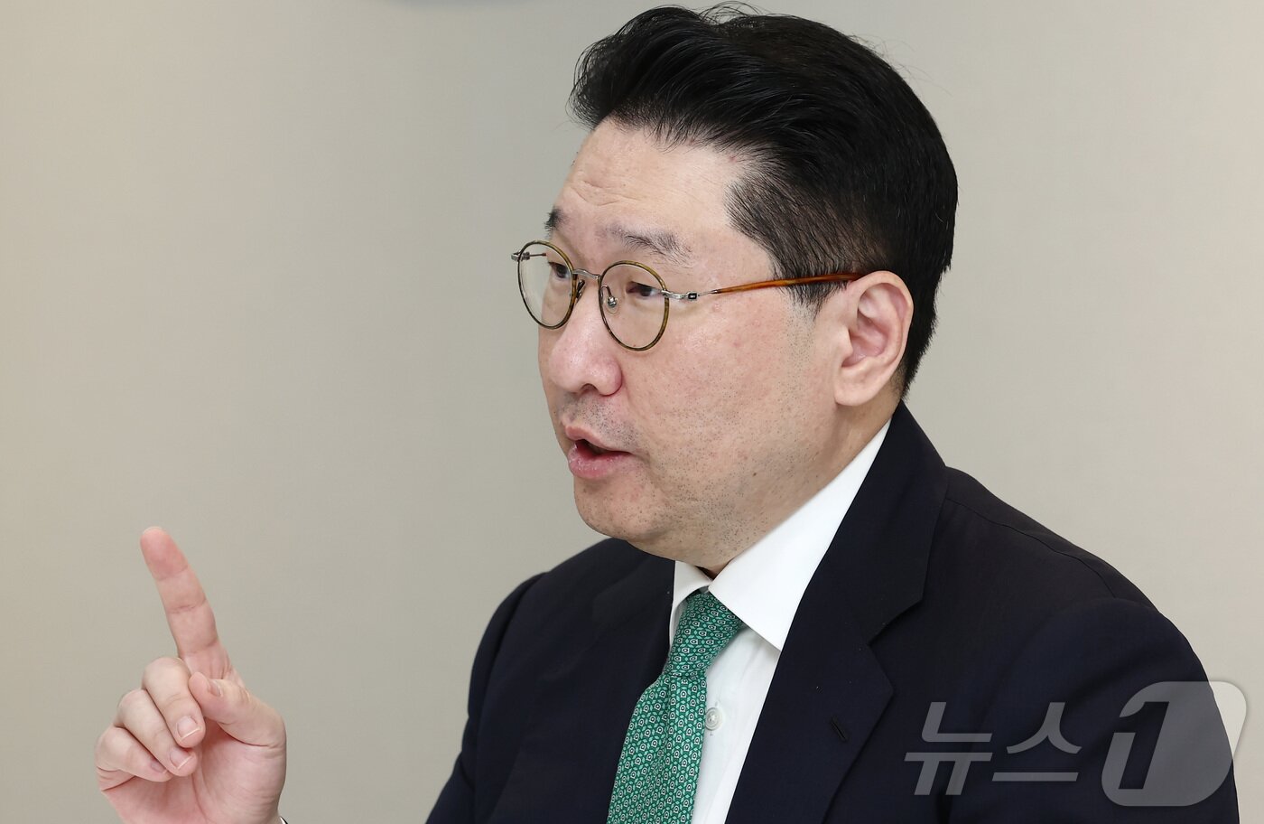 본문 이미지 - 이상현 2026 아이치·나고야 아시안게임 대한민국 선수단장이 14일 서울 강남구 사무실에서 뉴스1과 인터뷰를 하고 있다. 2026.8.14 ⓒ 뉴스1 김민지 기자