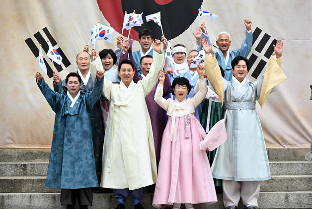 [동정] 오세훈 시장, 15일 '제81주년 광복절' 기념 타종행사 참석
