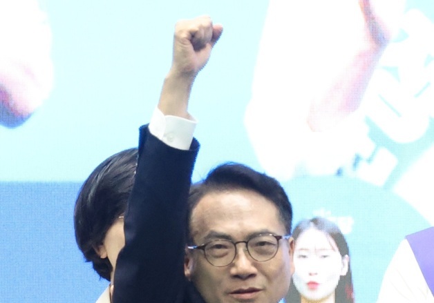 지지호소하는 박선원 최고위원 후보