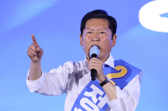 정청래의 지지 호소