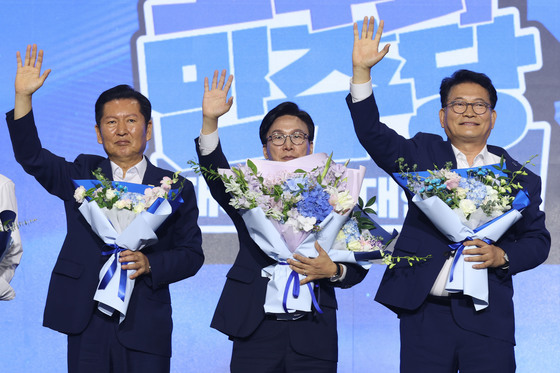 민주 새 사령탑에 김민석…"정청래·송영길과 함께 뛰겠다"