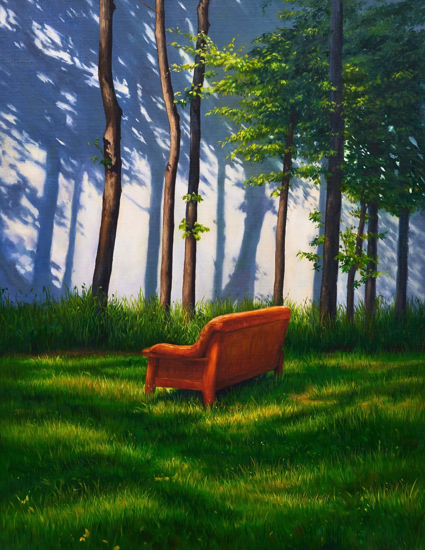 본문 이미지 - 김범휘, 빛이 앉은 곳, 53x40cm, Oil on cavas, 2026 (갤러리은 제공)