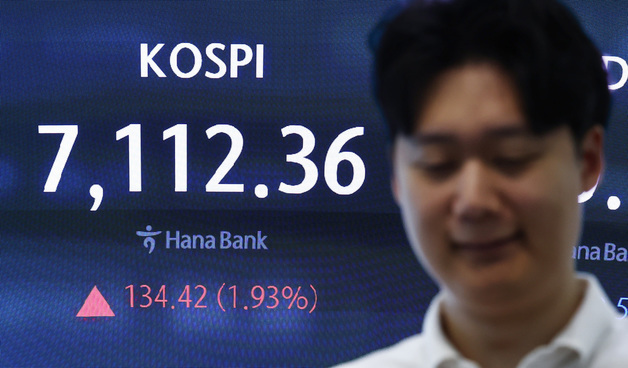 7100선 회복한 코스피