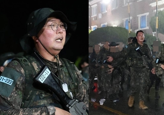 천하람 "각개전투· 20㎞ 행군 하루에, 죽는 줄…장병들 존경심 솟아"
