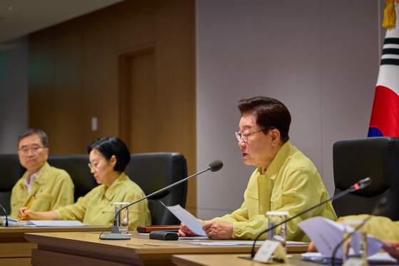 을지 국가안전보장회의 주재하는 이재명 대통령