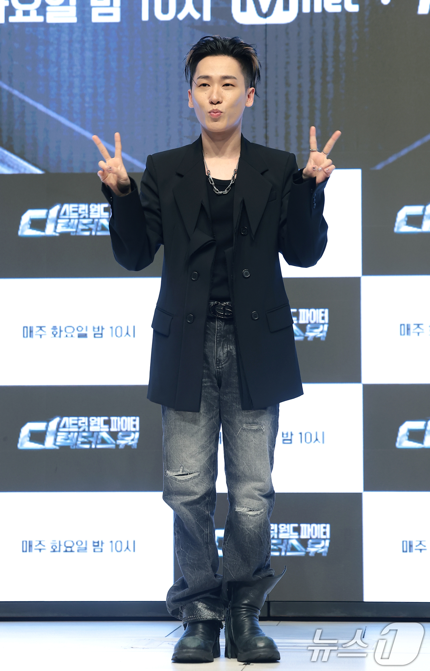 (서울=뉴스1) 권현진 기자 = 안무가 인규가 18일 오전 서울 강남구 엘리에나 호텔에서 열린 Mnet 오리지널 댄스 시리즈 ‘스트릿 월드 파이터 : 디렉터스 워’ 제작발표에 참석 …