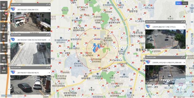 청주시 읍면동도 재난 현장 실시간 CCTV 확인…통합플랫폼 구축