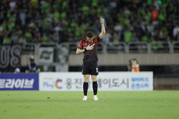 전북 상대로 1골 1도움 갈레고, K리그1 23라운드 MVP 선정