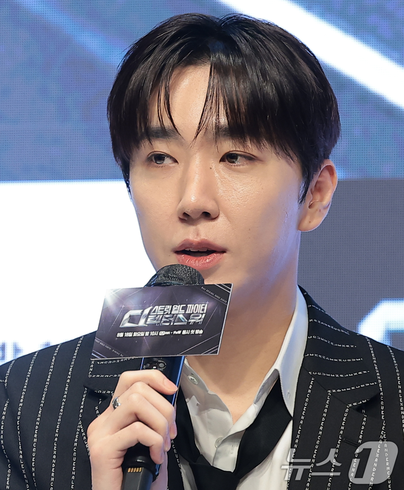 (서울=뉴스1) 권현진 기자 = 안무가 캐스퍼가 18일 오전 서울 강남구 엘리에나 호텔에서 열린 Mnet 오리지널 댄스 시리즈 ‘스트릿 월드 파이터 : 디렉터스 워’ 제작발표에 참 …