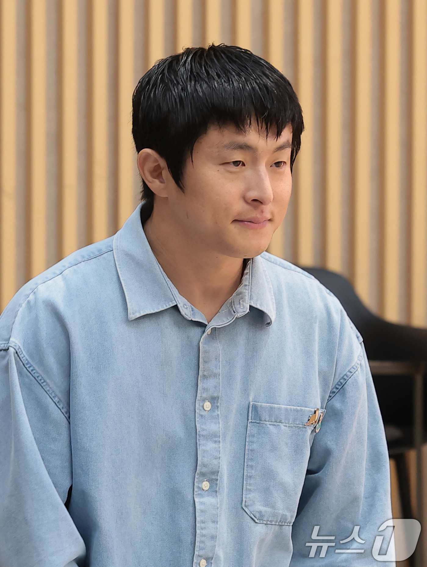 (서울=뉴스1) 권현진 기자 = 방송인 기안84가 18일 서울 양천구 SBS목동에서 열린 SBS 국내 최초 AI 연애 서바이벌 '나의 AI 파트너-기이안 연애‘ 제작발표회에 참석하 …