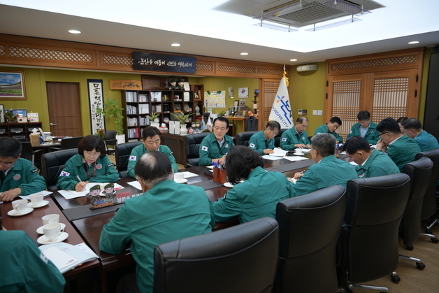 논산시, 을지연습 본격 돌입…비상소집·최초상황보고회