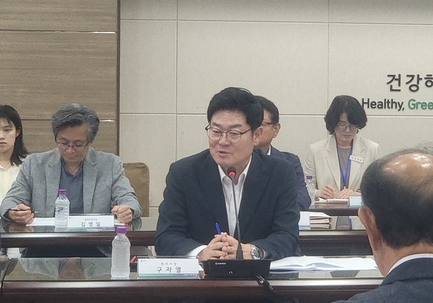 "정파 없이 원주당으로"…구자열, 첨복단지에 역량 결집(종합)