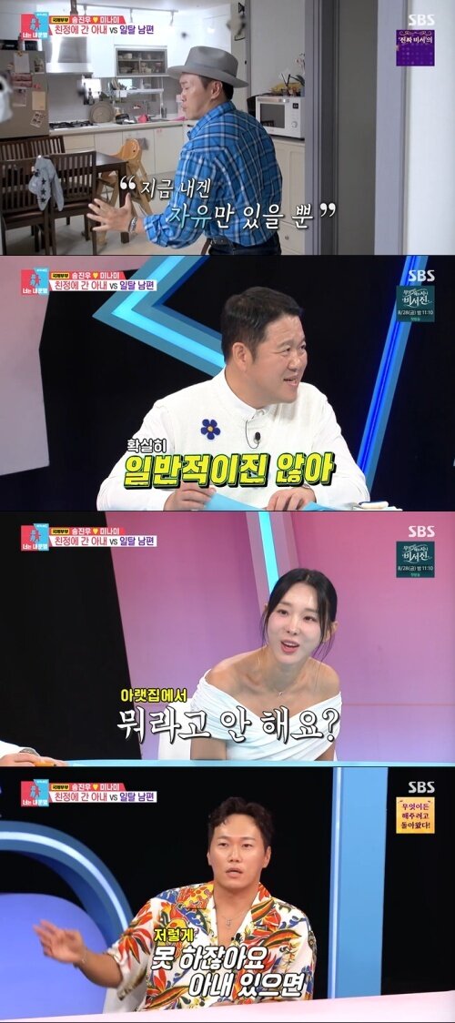 본문 이미지 - SBS '동상이몽2' 화면 캡처