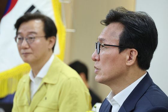 부산시청 찾은 김민석 대표