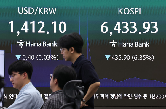 코스피 6%대 급락