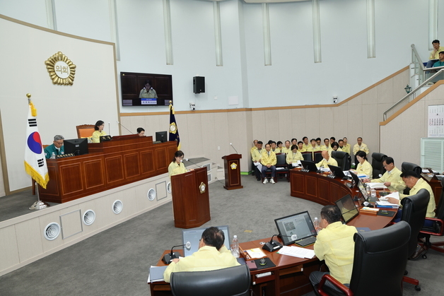 구례군의회, 정례회 열어 870억 증액 2회 추경안 심의 착수