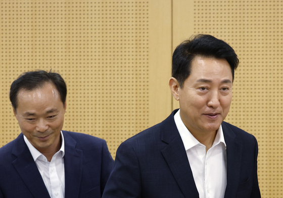 서울 그늘보행권 선언 나선 오세훈 서울시장