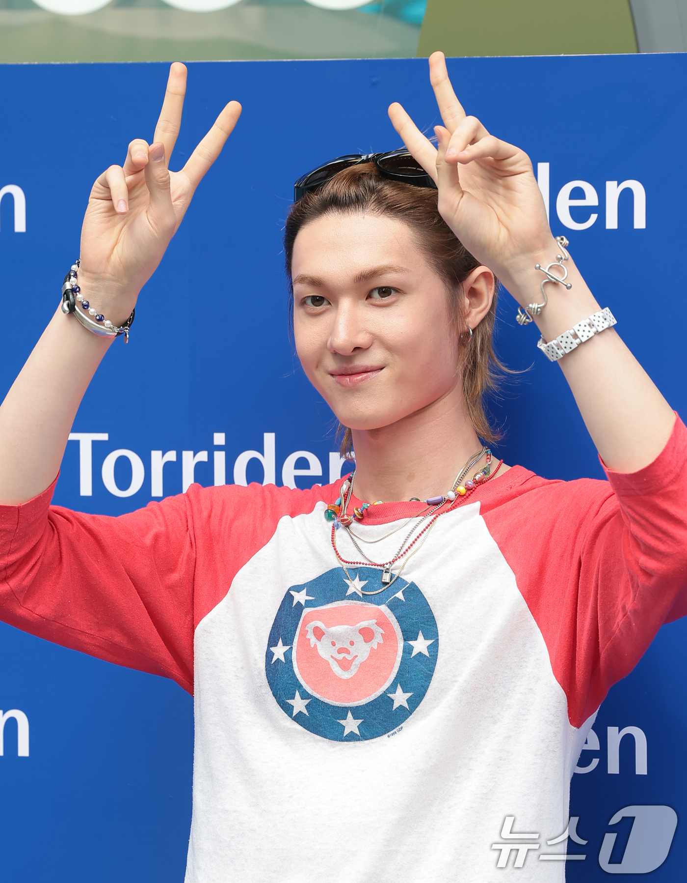 (서울=뉴스1) 권현진 기자 = 그룹 코르티스(CORTIS)의 마틴이 19일 서울 성동구 트렌드팟 바이 올리브영N 성수에서 진행된 '딥 다이브 뉴스(DEEP DIVE NEWS)' …